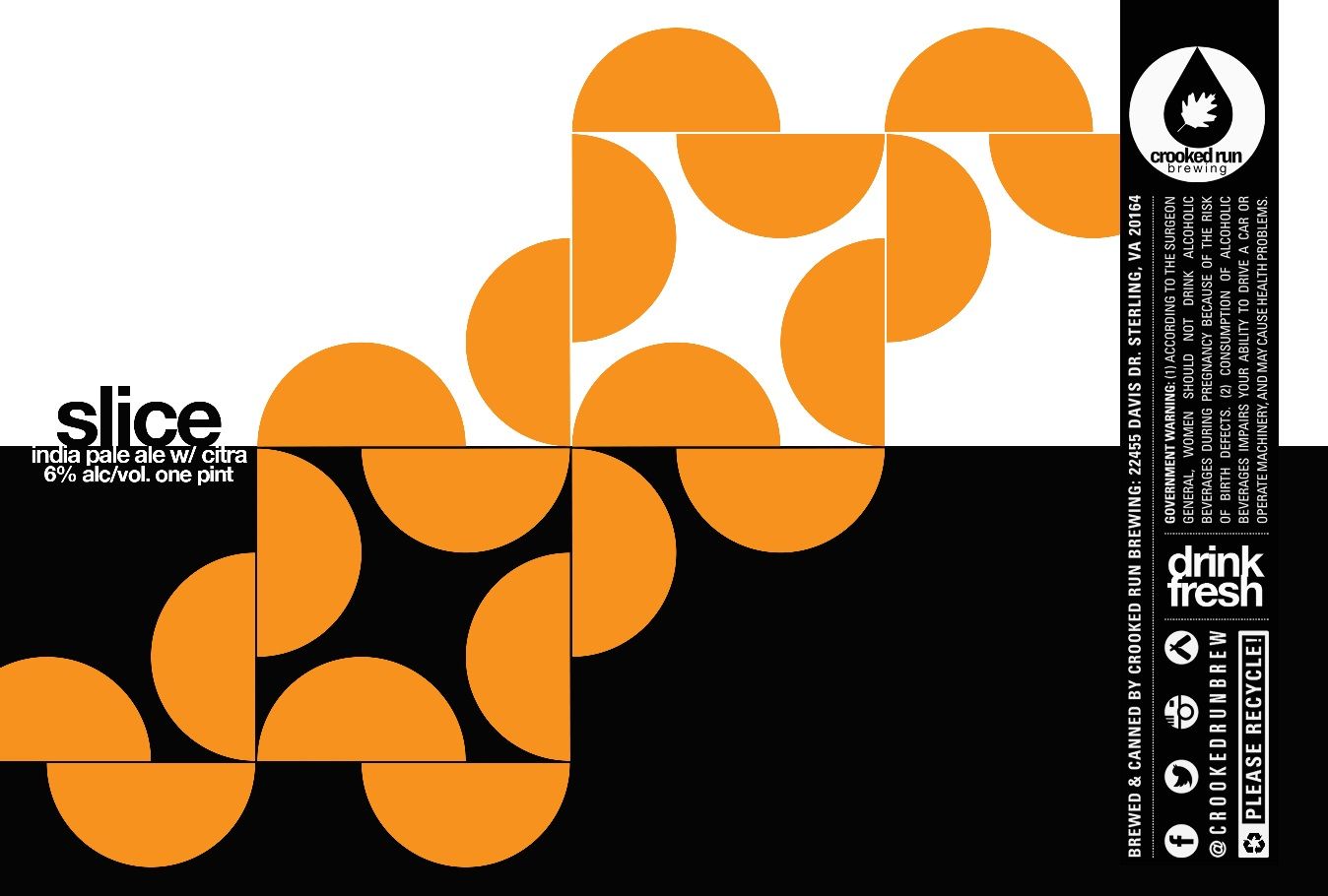 Slice — full label as filed with TTB