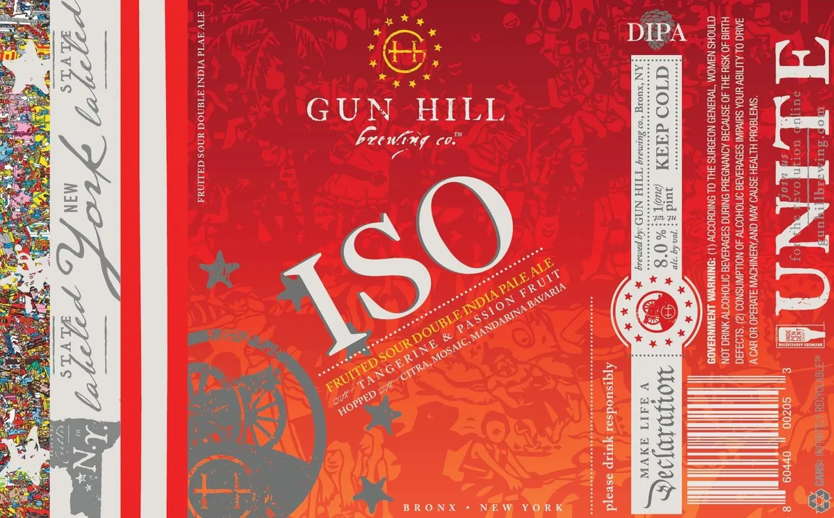ISO label art — ISO