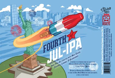 Fourth of Jul-IPA label