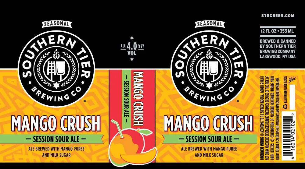 Mango Crush label