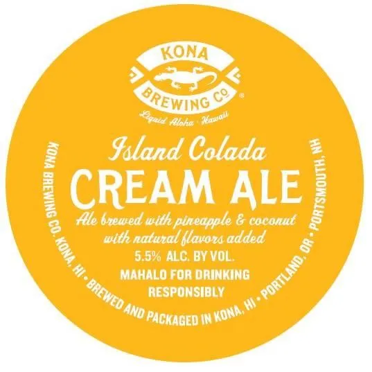 Island Colada label