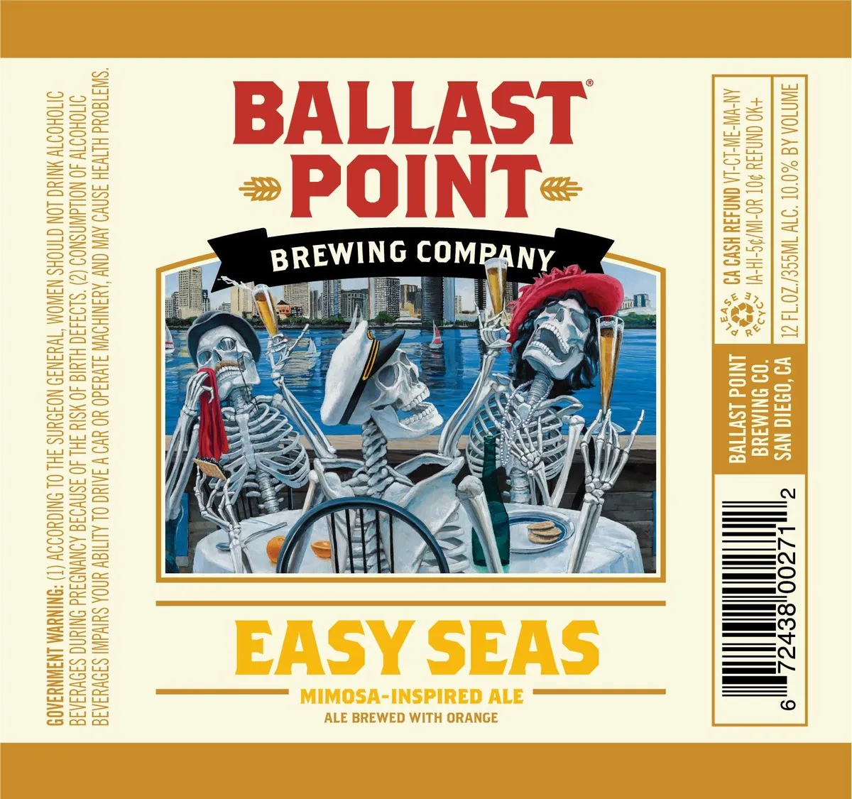 Easy Seas label