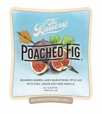 Poached Fig label