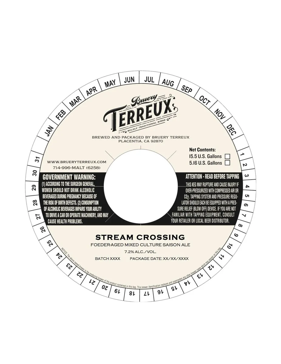 Stream Crossing label