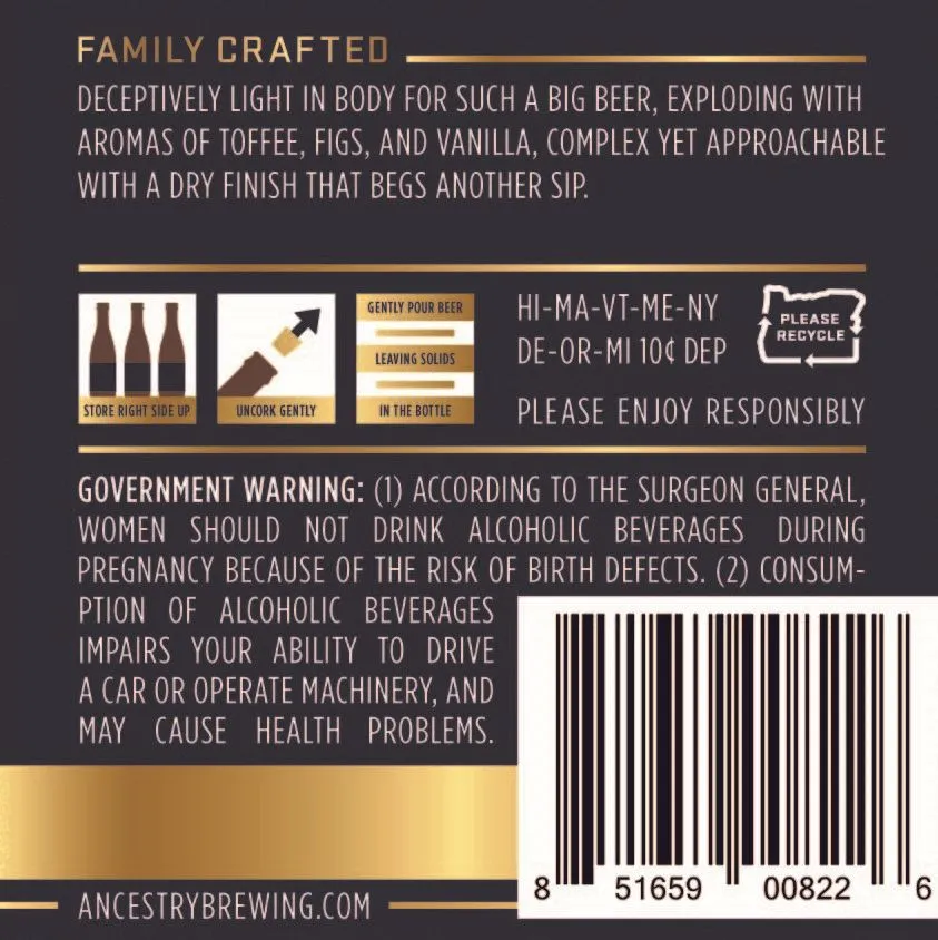 BDS label art — BDS