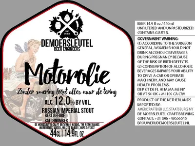 Motorolie label