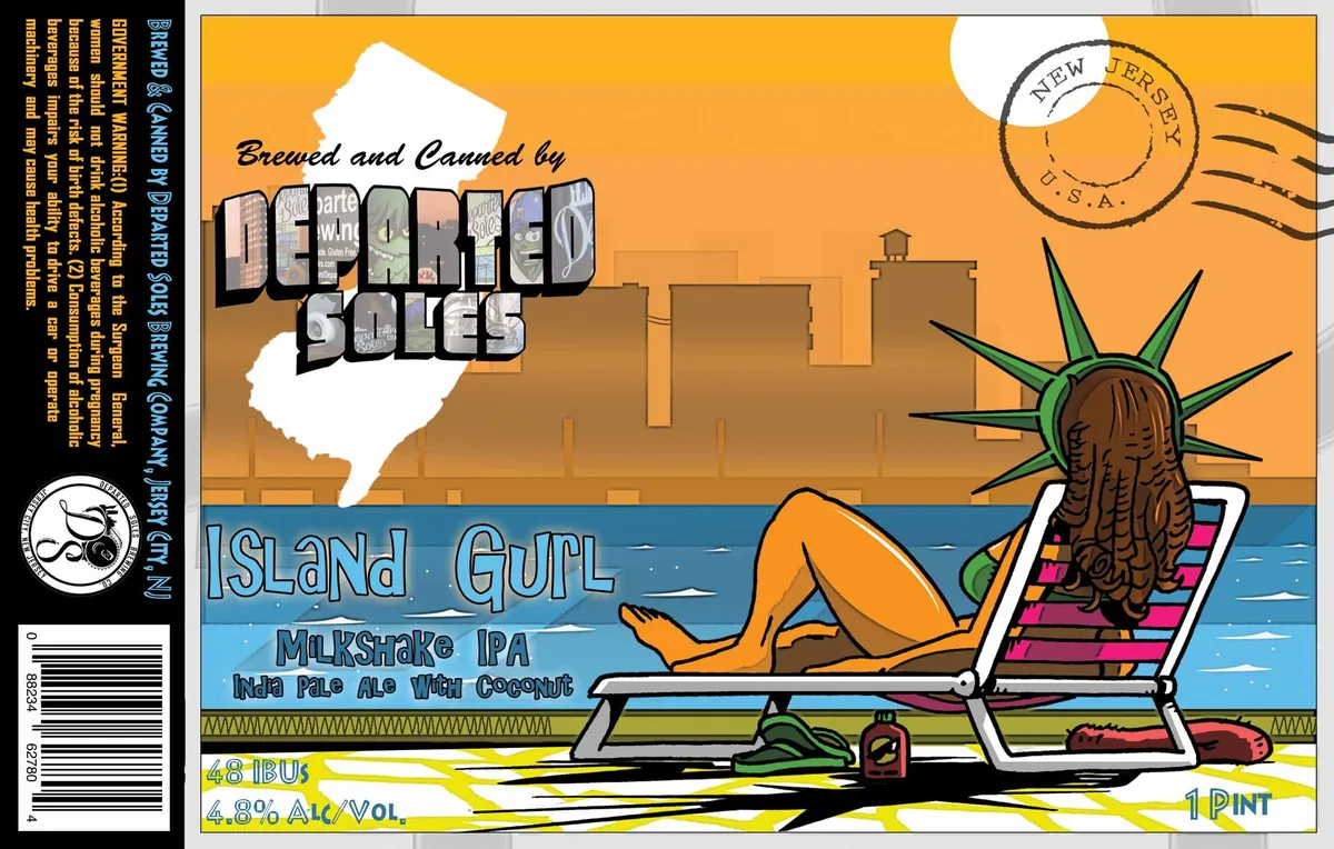 Island Gurl label