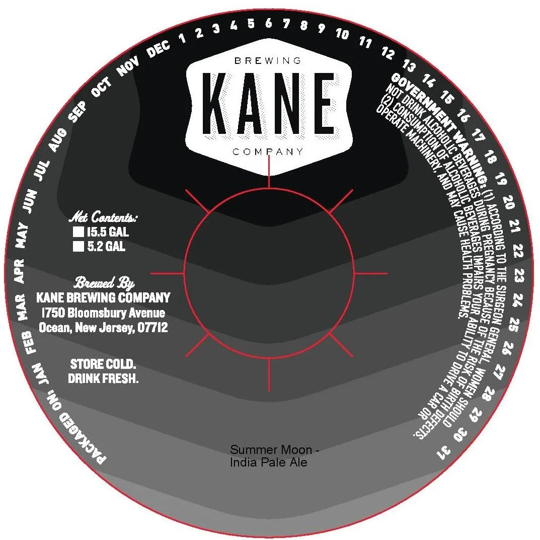 Summer Moon label