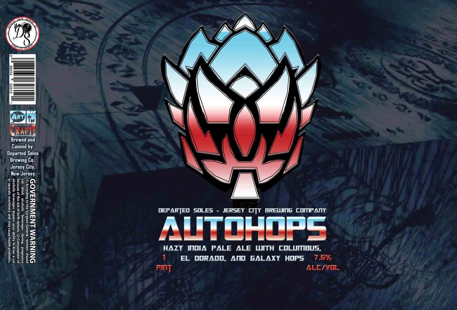 Autohops — full label as filed with TTB