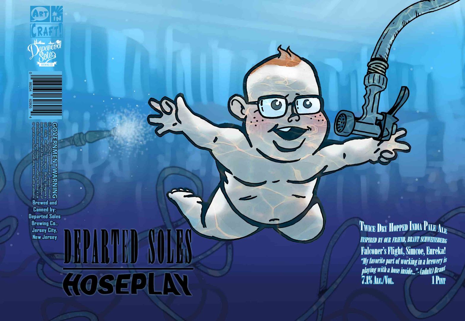 Hoseplay — full label as filed with TTB