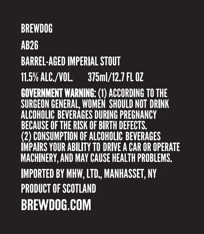 AB:26 label