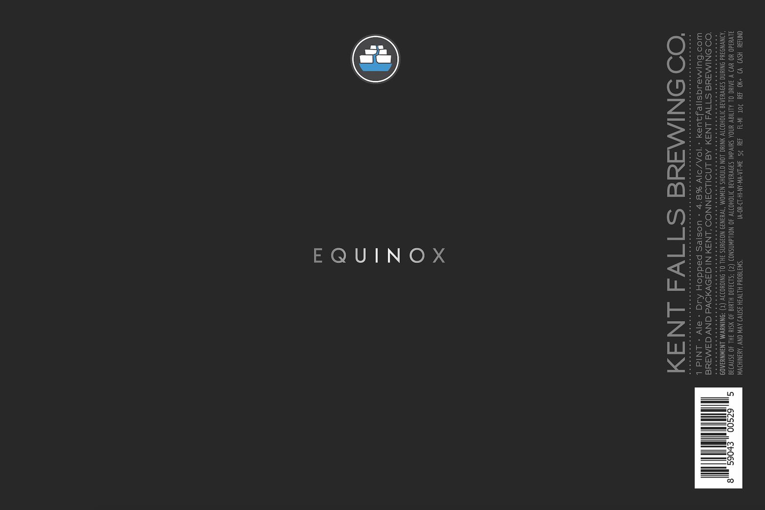 Equinox — full label as filed with TTB