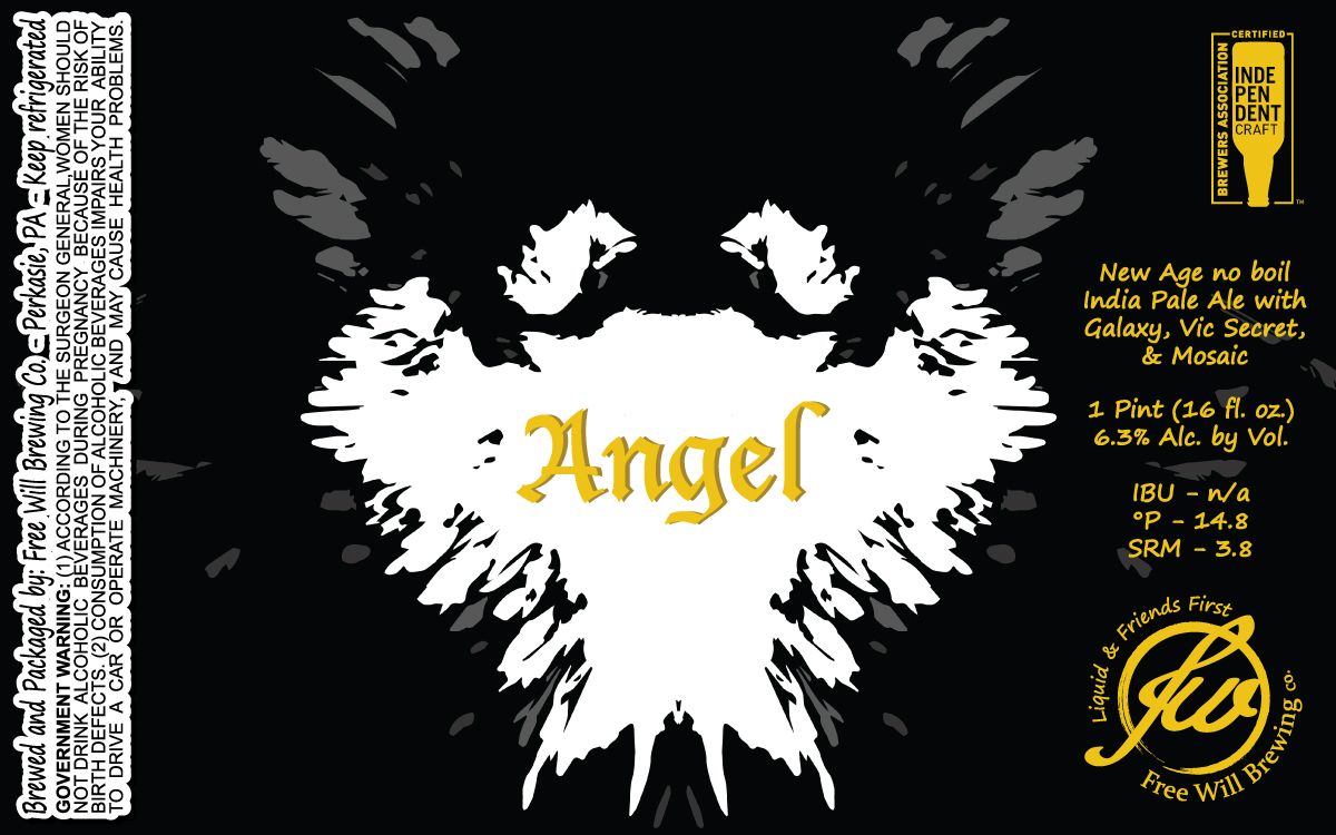 Angel — full label as filed with TTB