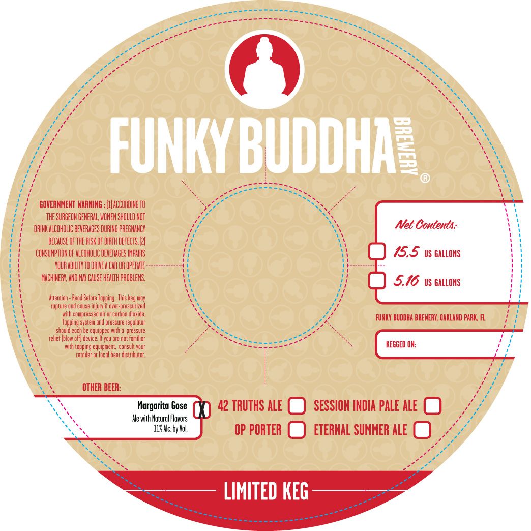 Margarita Gose — full label as filed with TTB