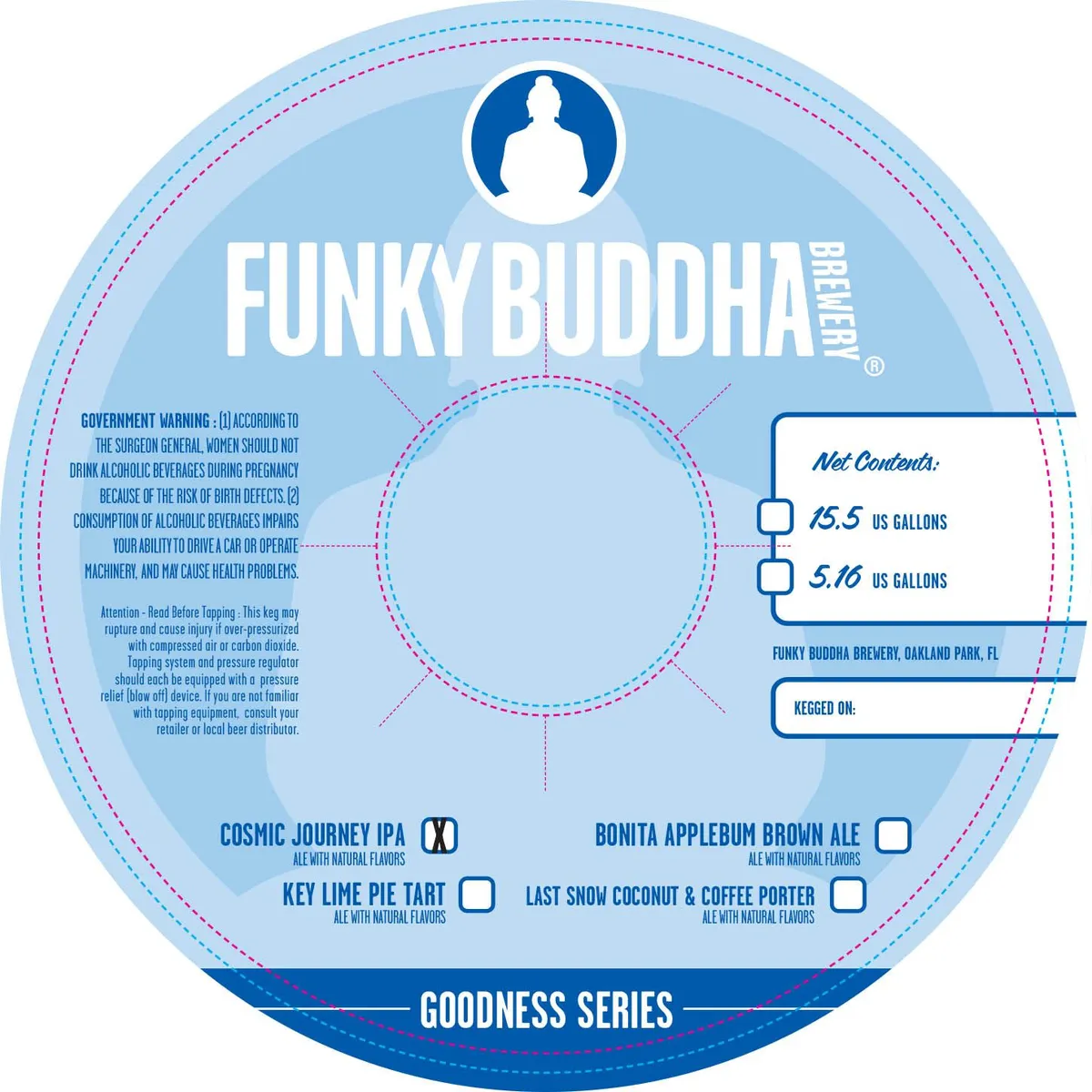 Cosmic Journey IPA — full label as filed with TTB