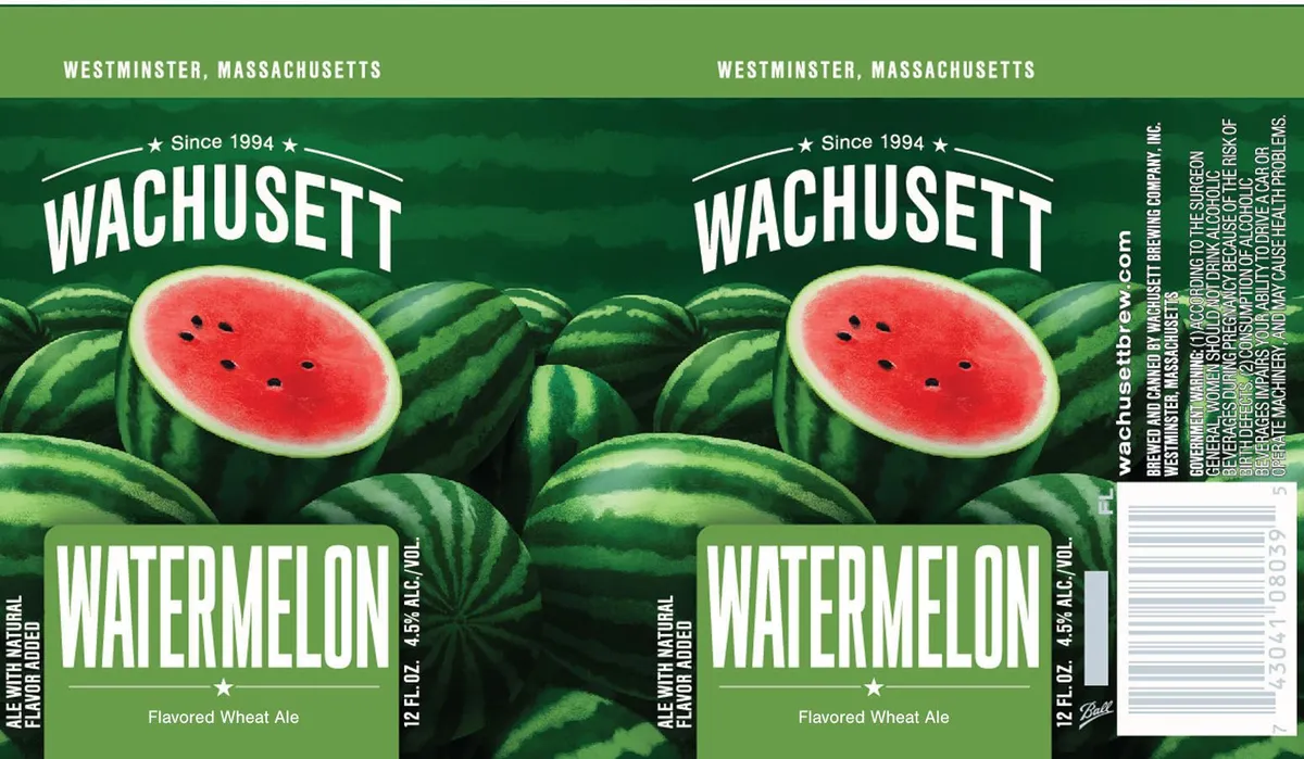 Wachusett Watermelon label