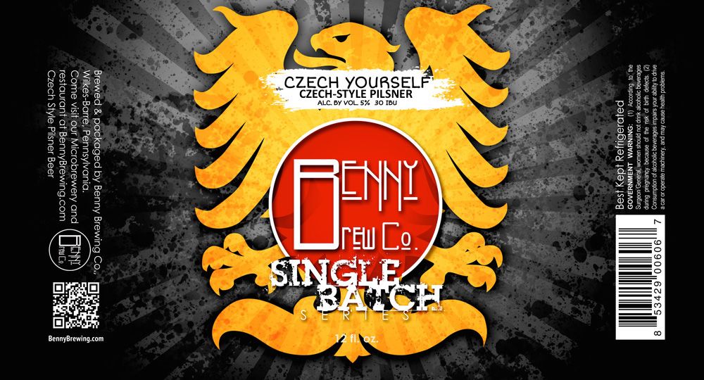 Czech Yourself — full label as filed with TTB