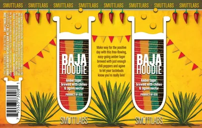 Baja Hoodie label