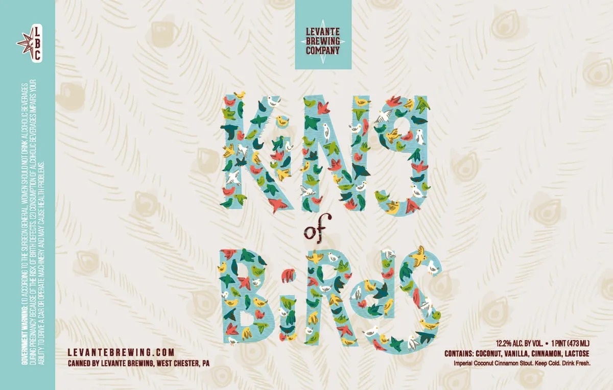 King of Birds label
