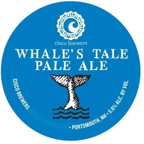 Whale's Tale Pale Ale label