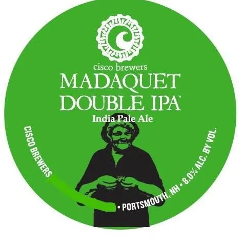 Madaquet Double IPA label