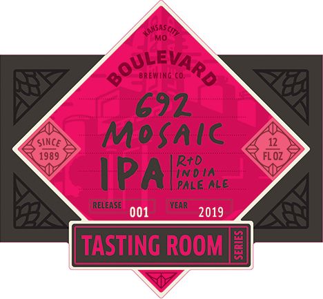 692 Mosaic IPA — full label as filed with TTB