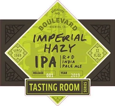 Imperial Hazy IPA label
