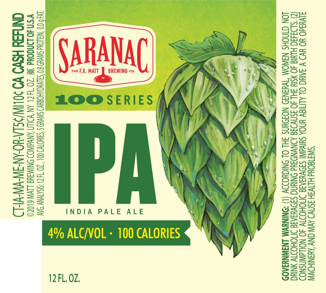 100 Series IPA — full label as filed with TTB