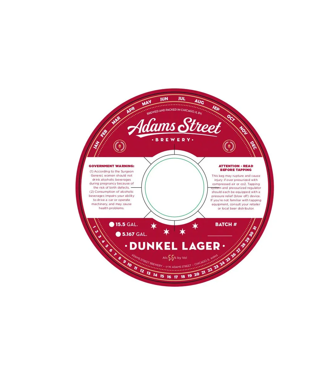 Dunkel Lager label