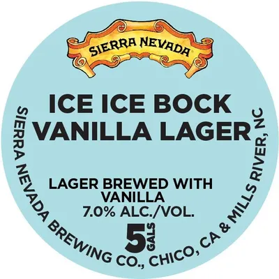 Ice Ice Bock Vanilla Lager label