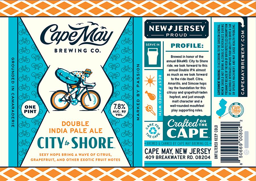 City to Shore — full label as filed with TTB