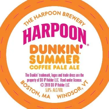 Dunkin' Summer label