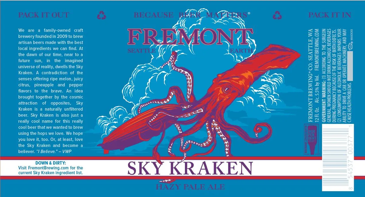 Sky Kraken label