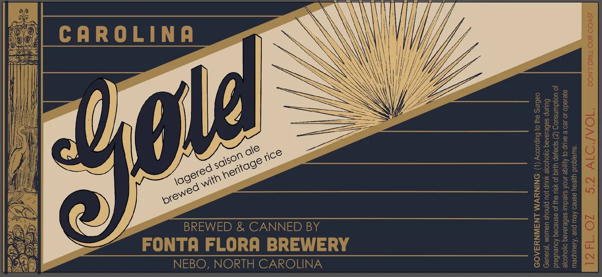 Carolina Gold label