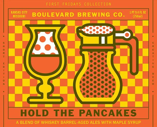 Hold The Pancakes label art — BOULEVARD