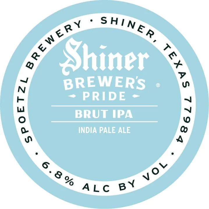 Brut IPA label