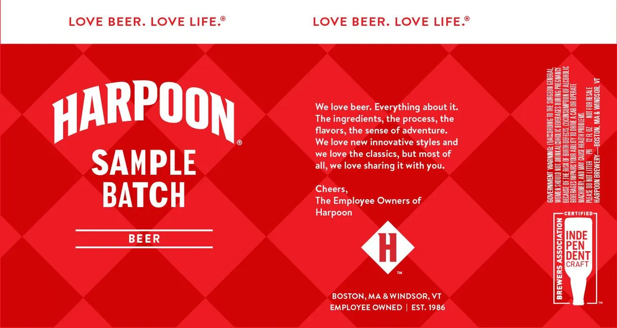 Sample Batch label