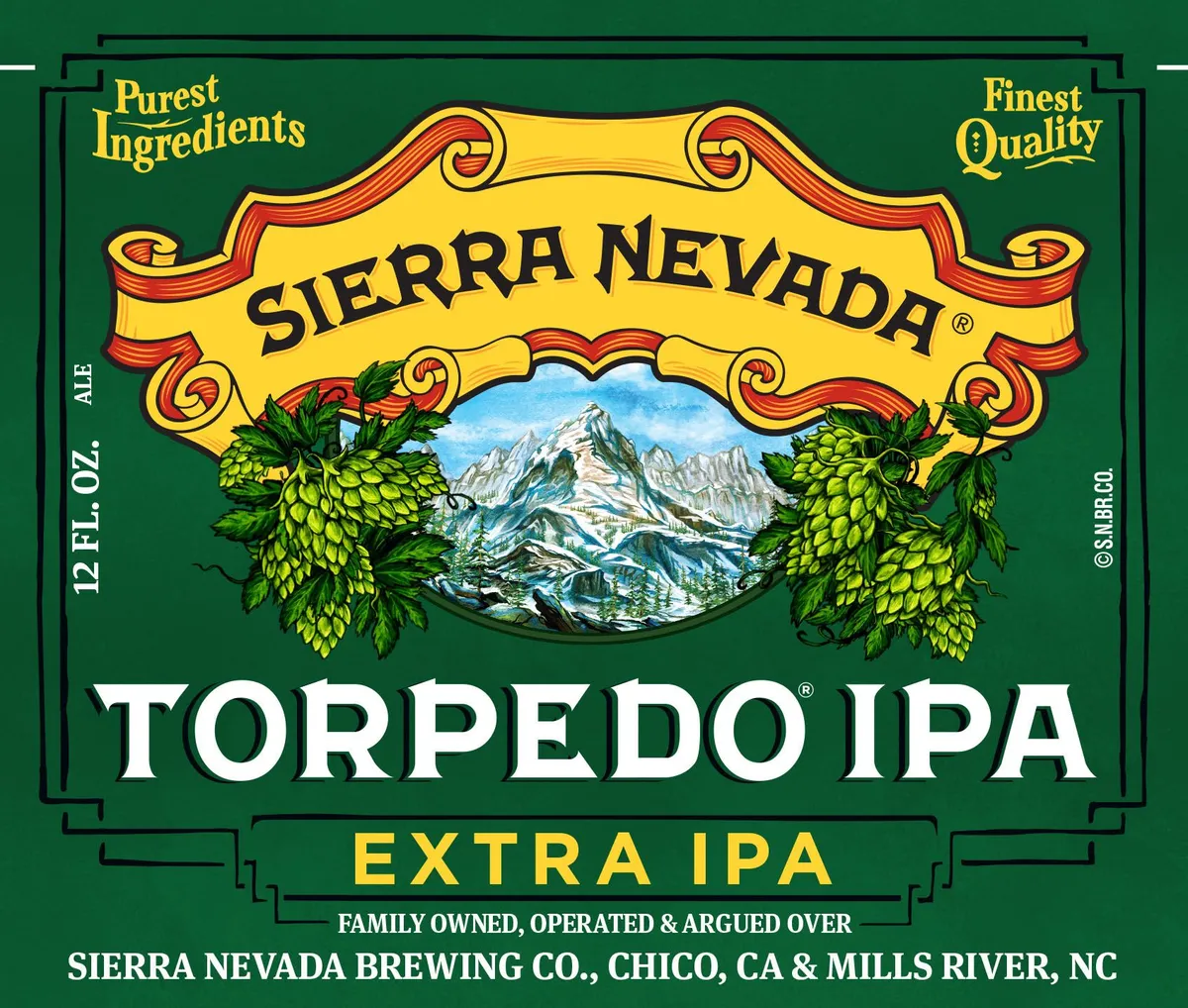 Torpedo IPA label