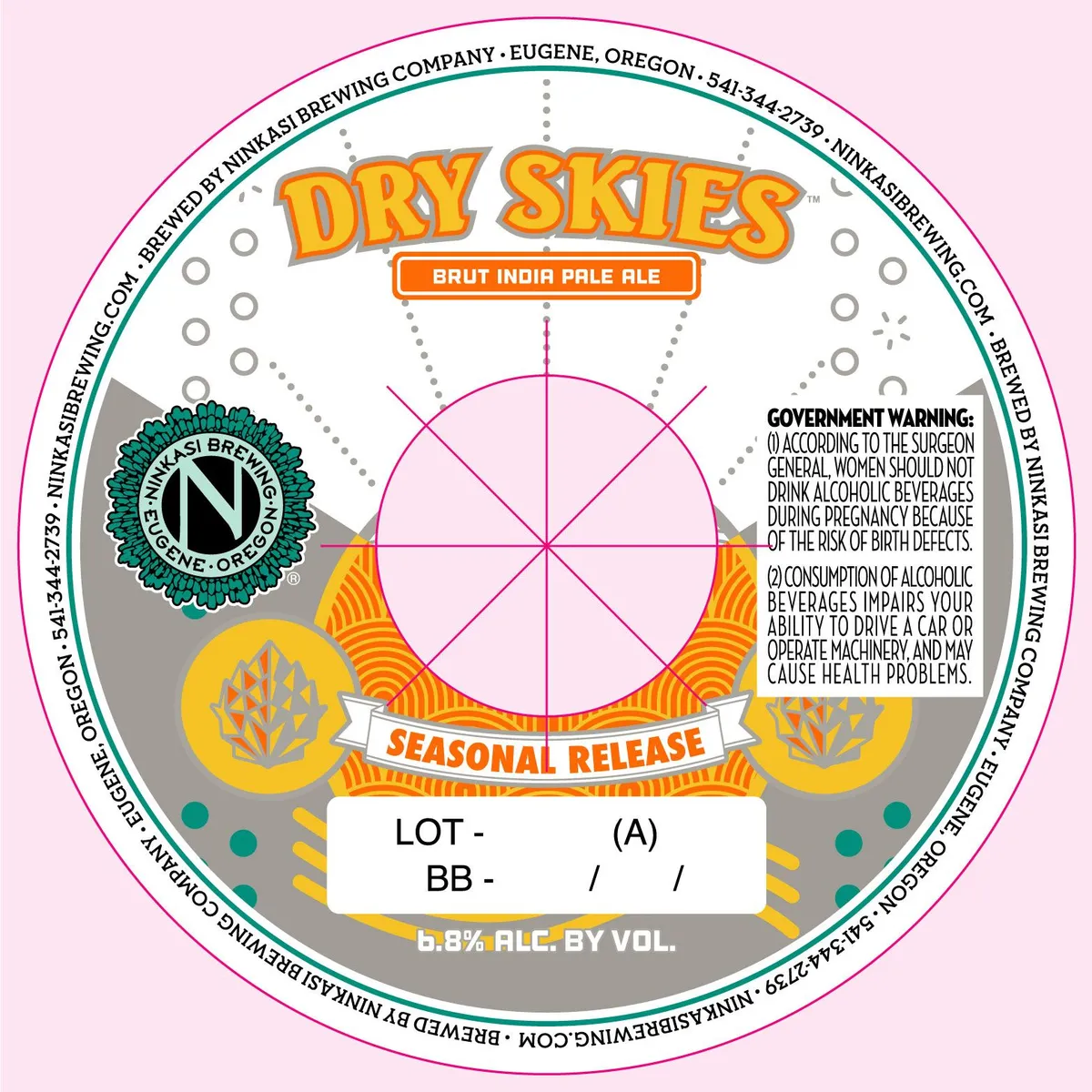 Dry Skies label