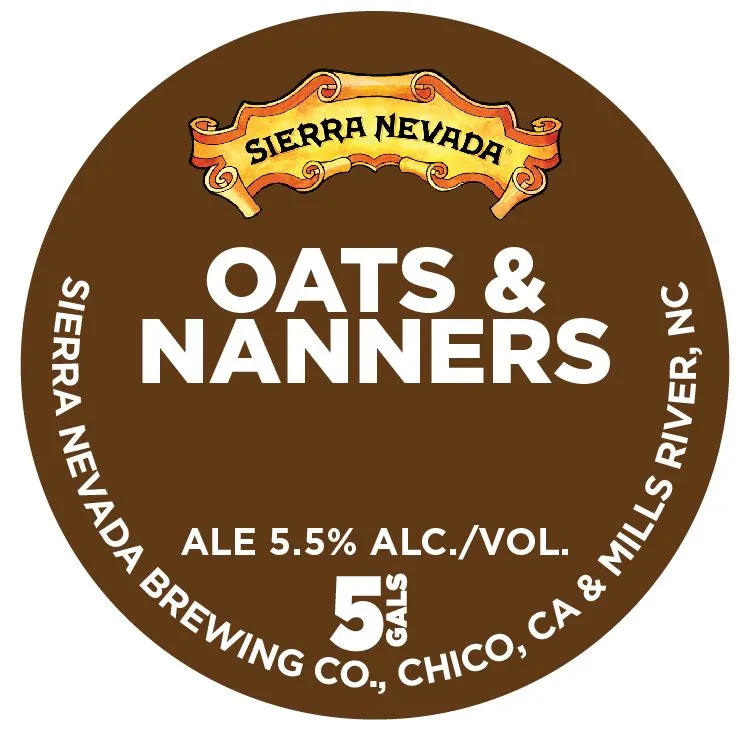 Oats & Nanners label