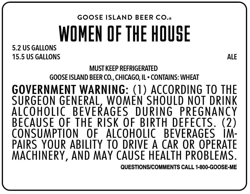 Women of the House label
