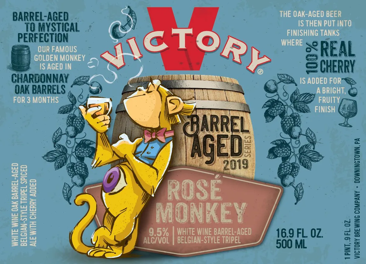 Rose Monkey label
