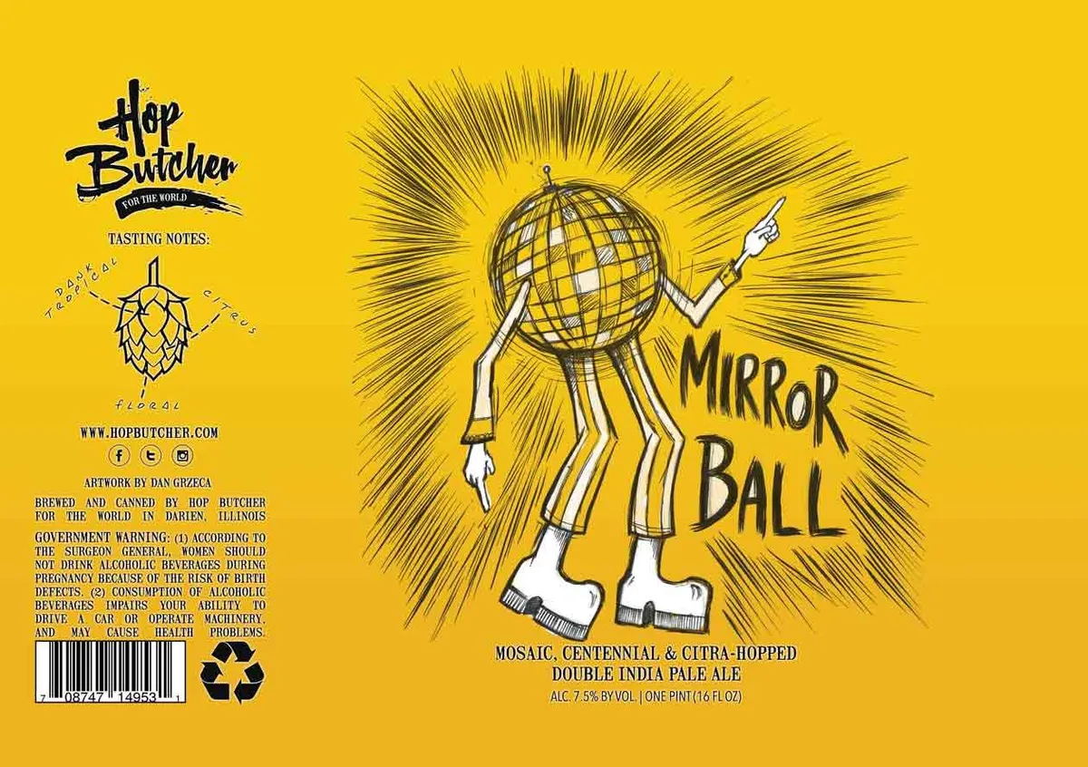 Mirror Ball label