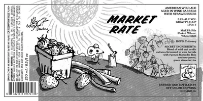 Market Rate label