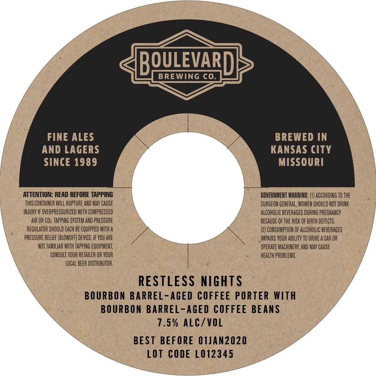 Restless Nights label