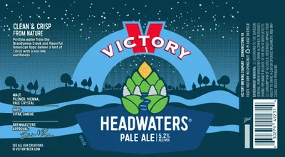 Headwaters Pale Ale label