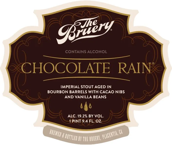 Chocolate Rain label