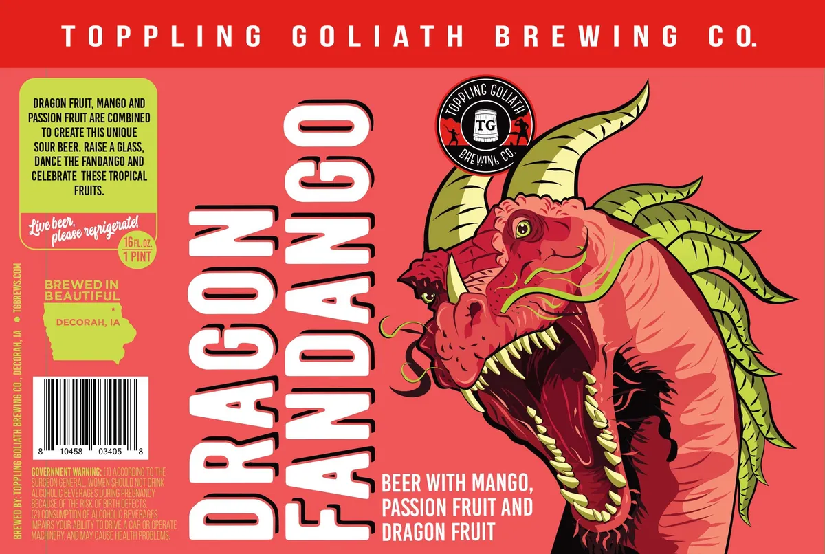 Dragon Fandango label