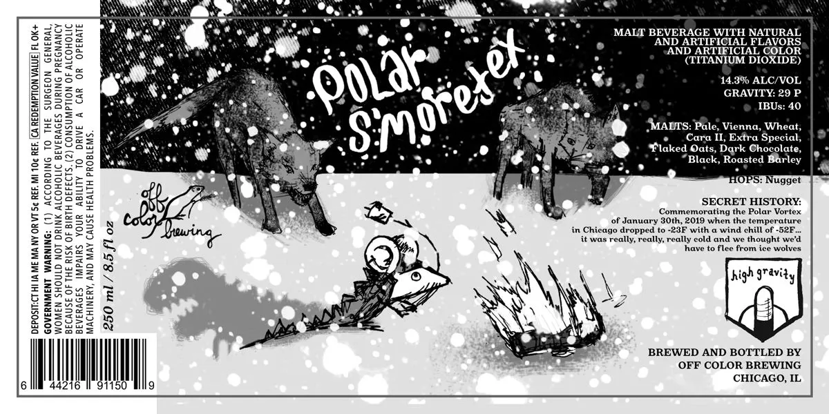 Polar S'mortex label