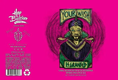 Your Wish Is Granted label